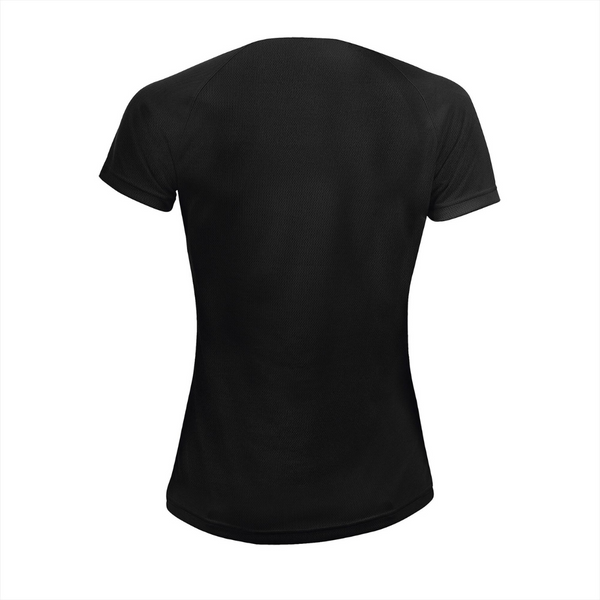 Mrs Padel - Black - Women padel shirt