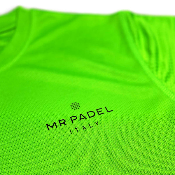 Mr Padel - Neon Groen - Padelshirt competition