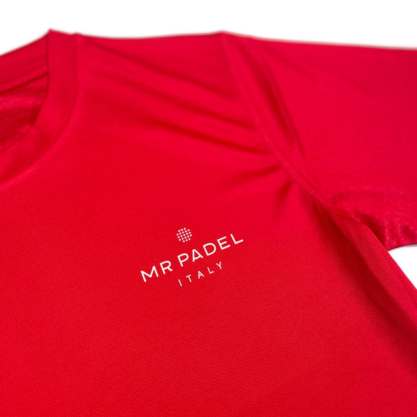 Mr Padel- Red- Padel shirt competition