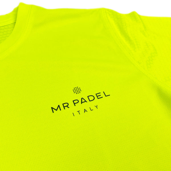 Mr Padel- Neon Yellow- Padel shirt competition