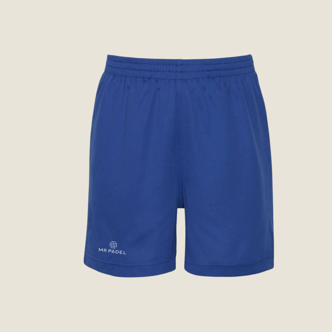 Kids Padel Short Azzurro blauw