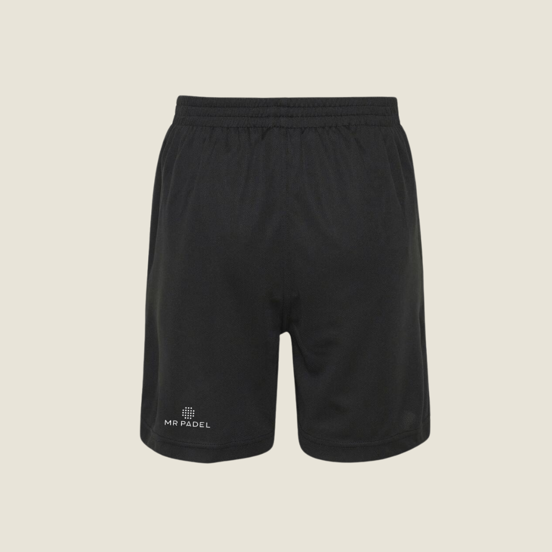 Kids Padel Short Zwart