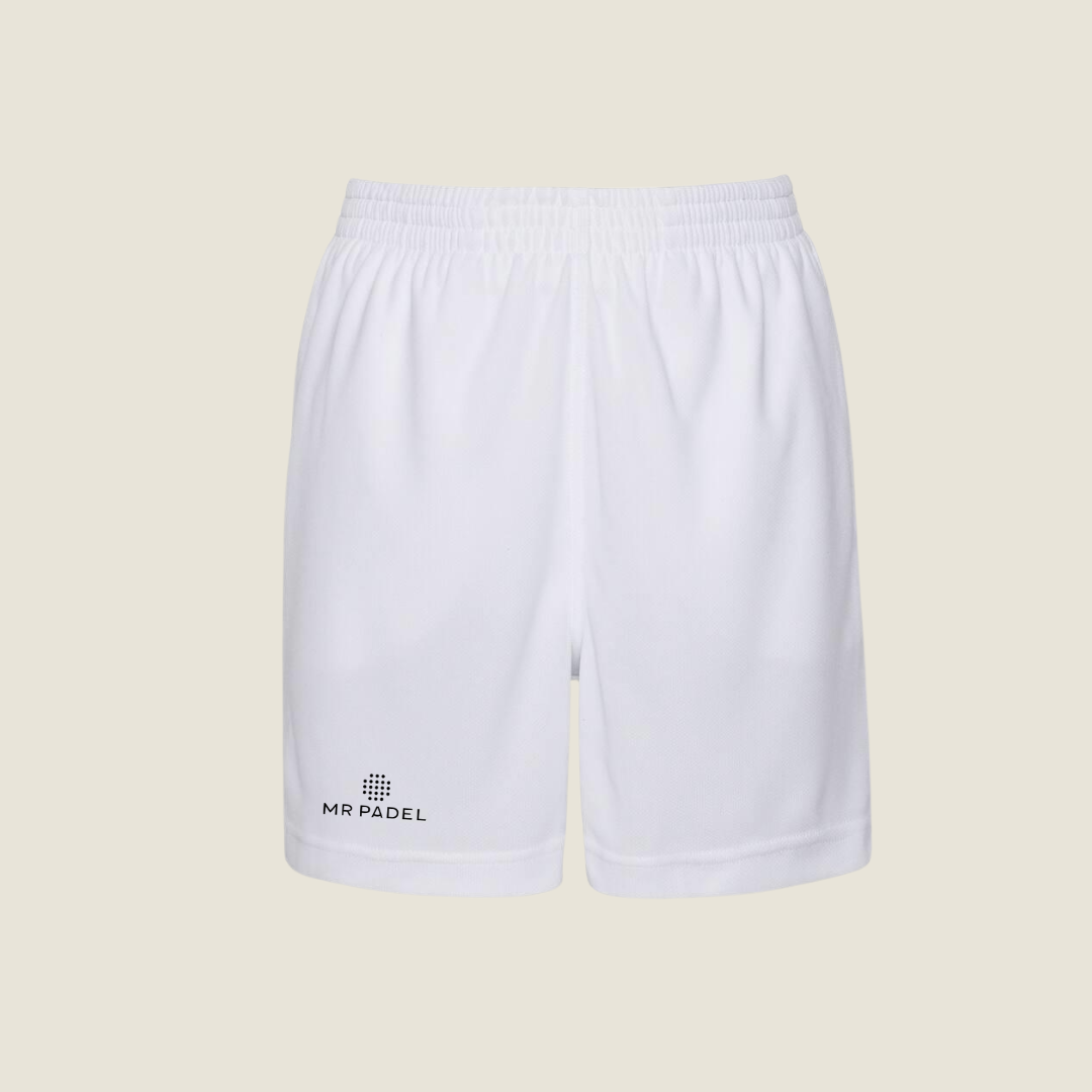 Kids Padel Short Wit